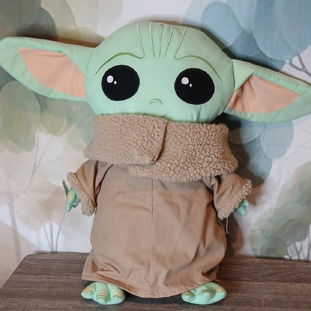 Star Wars Green and Tan Grogu Plush Stuffed Animal